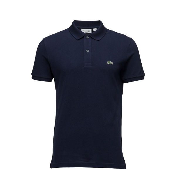 lacoste marinblå pike 2017 herr