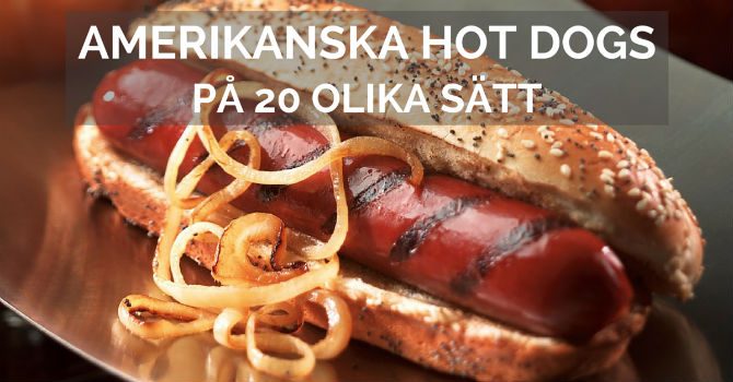 Amerikanska Hot Dogs