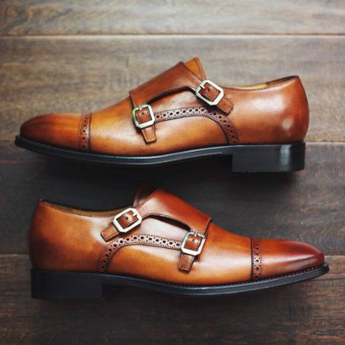 monk strap skor herr