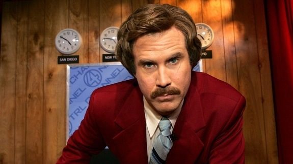 Ron Burgundy skriver memoarer