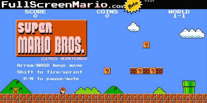 super-mario-bros-i-webbläsaren super-mario-bros-i-webbläsaren