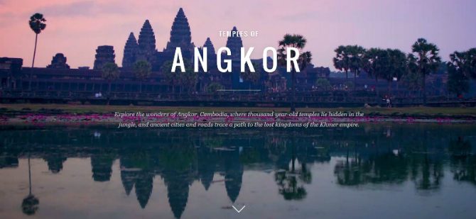 Angkor Wat i Google Street View