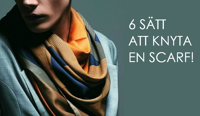 knyta en scarf snyggt