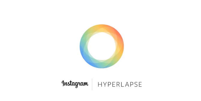 Hyperlapse instagram timelapse