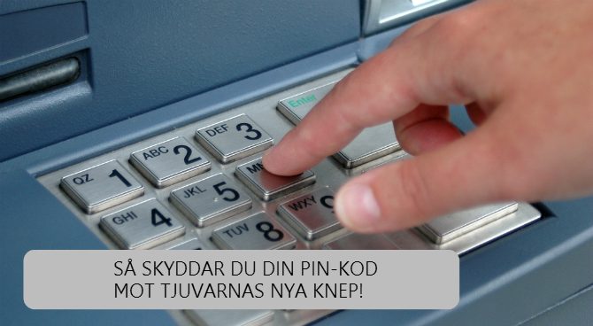 skydda pin-kod