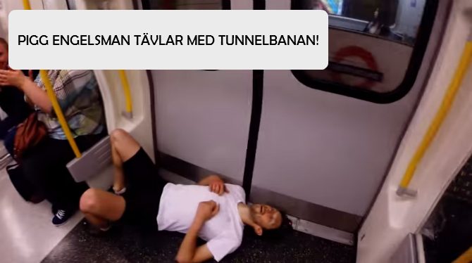 snabbare än tunnelbanan