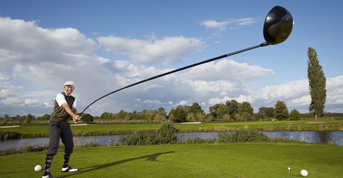 världens längsta golfklubba