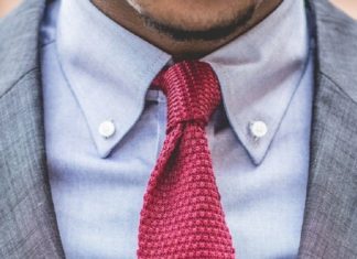 olika typer av slipsar