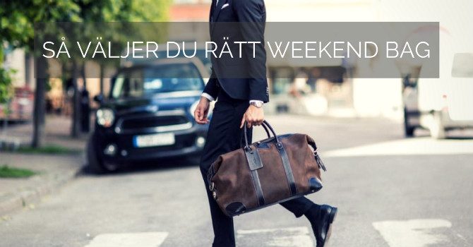 Weekend bag herr stil Weekend bag herr stil