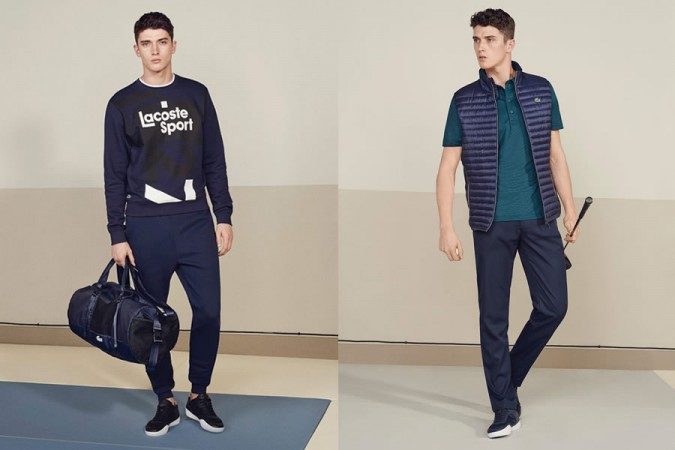 höstmode 2016 herr lacoste joggers