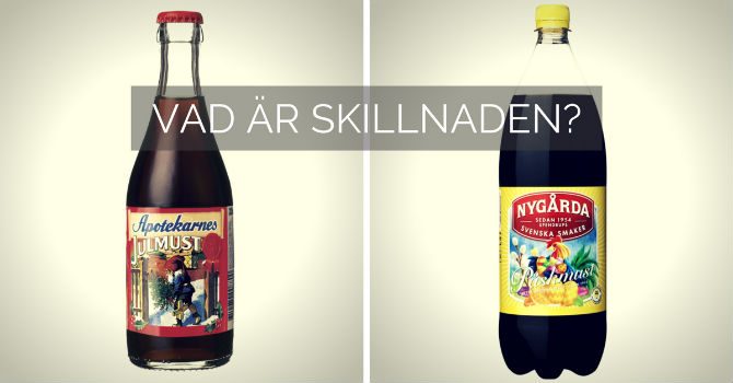 Vad Är Det För Skillnad På Julmust Och Påskmust