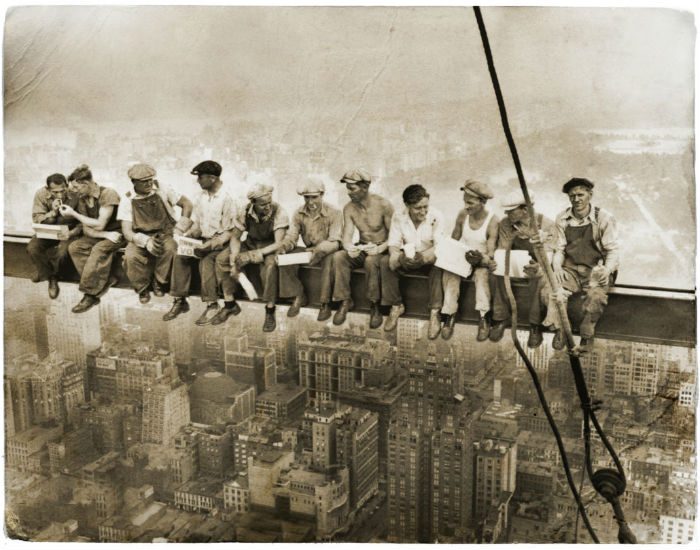 men at work bild new york gubbkeps