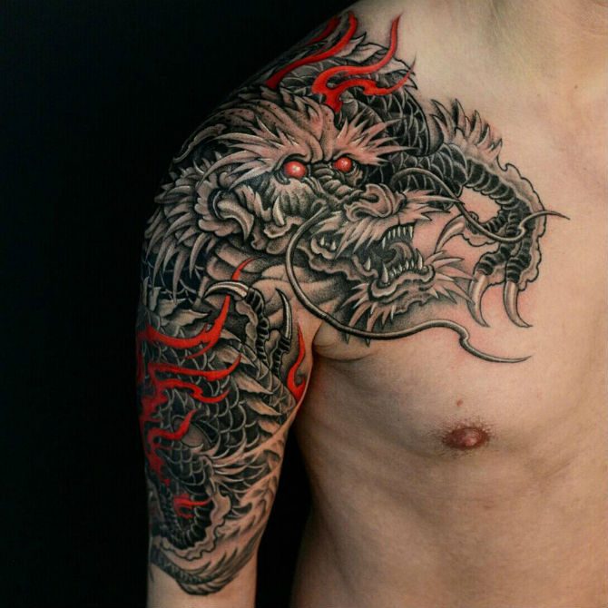 tatuering kinesisk drake betydelse