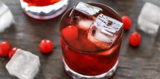 Ouzo Cherry Twister