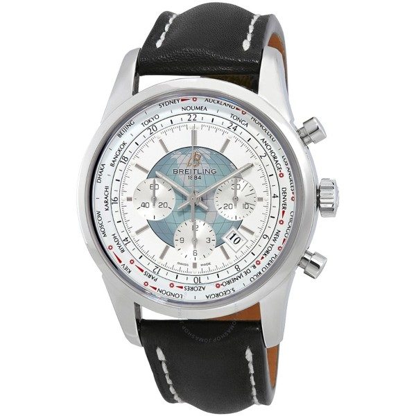 Breitling Transocean Chronograph Unitime klocka herr