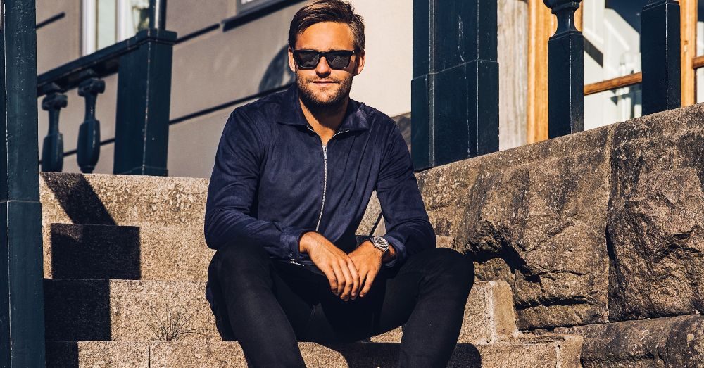 skjorta med dragkedja stilguide