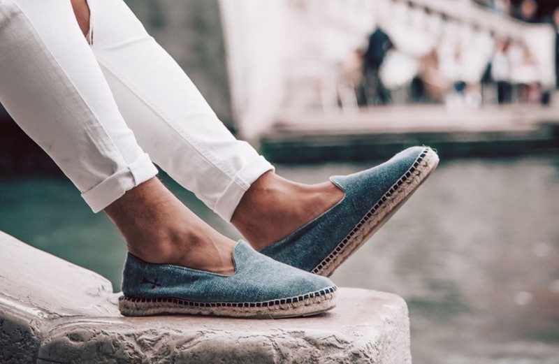 herrmode sommar 2020 espadriller