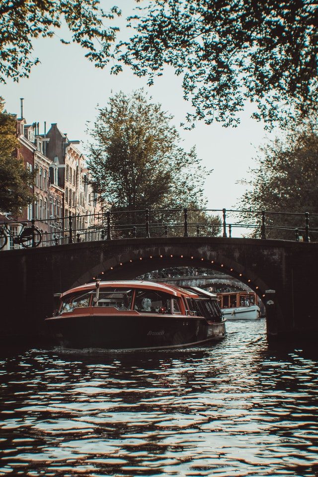 kanaler i Amsterdam