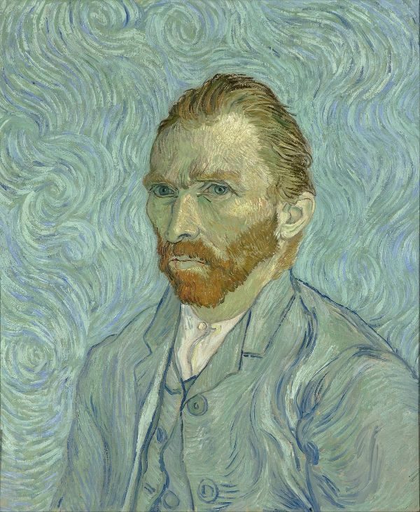 van gogh självporträtt