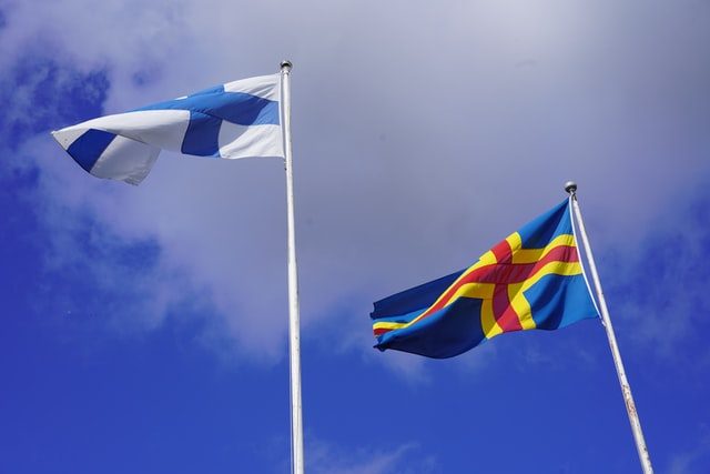 ålands flagga