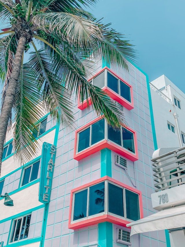 Miami art deco south beach
