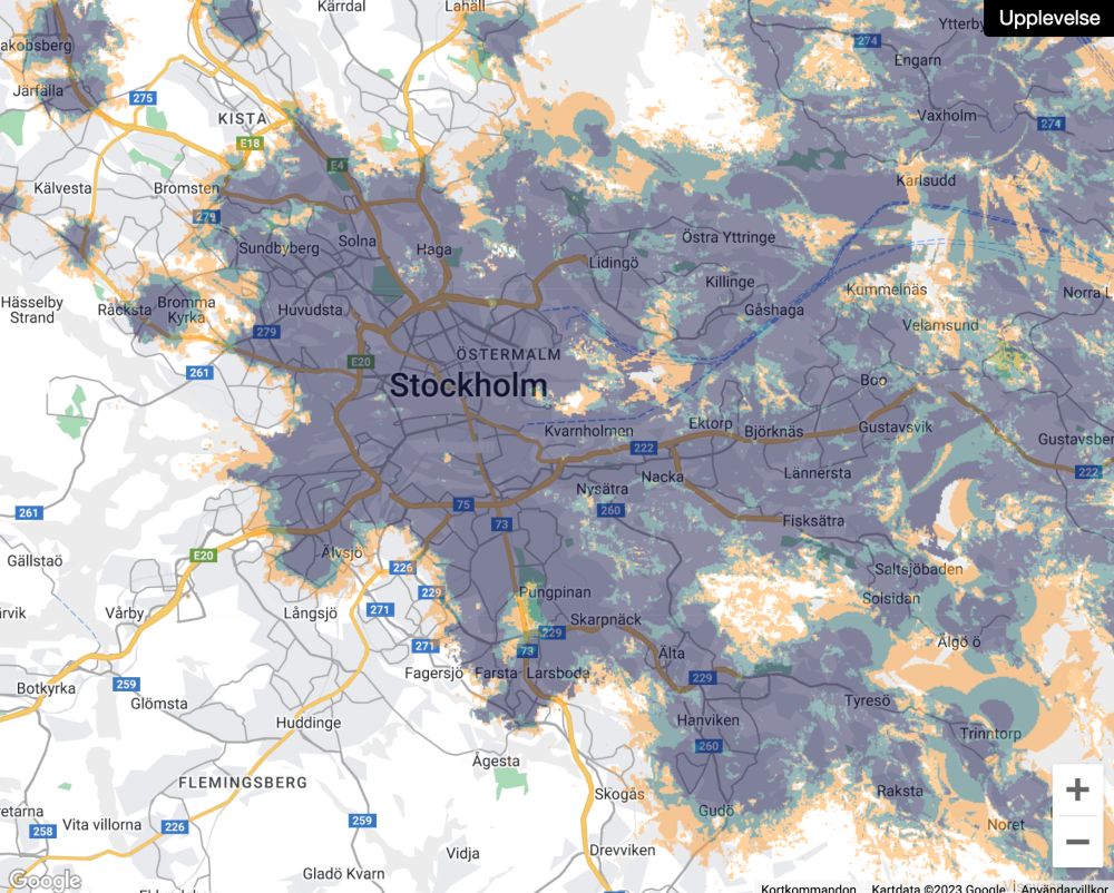 tre 5g täckningskarta stockholm 2023-05