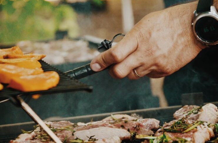 kulturarvsväxter på grillfest