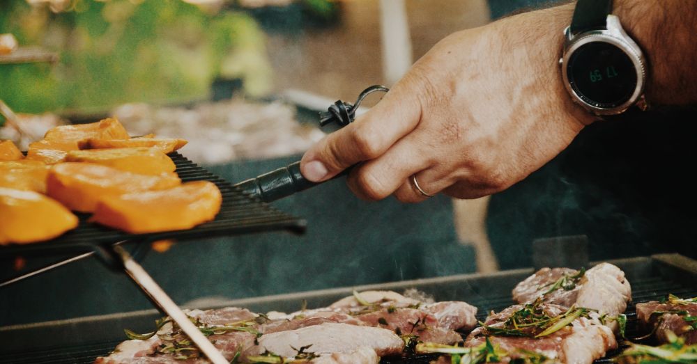 kulturarvsväxter på grillfest