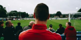 sportsbetting man fotbollsplan