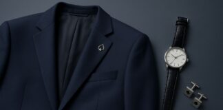 klocka och kavaj stil outfit