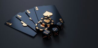 Hur Valet Av Spellicens Påverkar Både Bonusar Och Säkerhet svarta spelkort med gulddetaljer